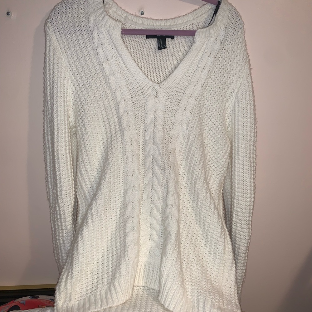 VNeck Knit Sweater